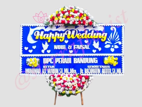 Bunga Papan Wedding 007 Bunga Papan Wedding 007
