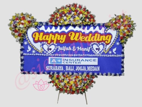 Bunga Papan Wedding Garut 004