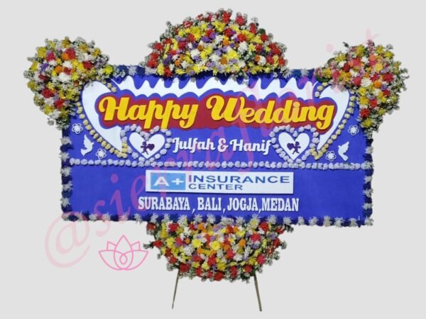 Bunga Papan Wedding Garut 004