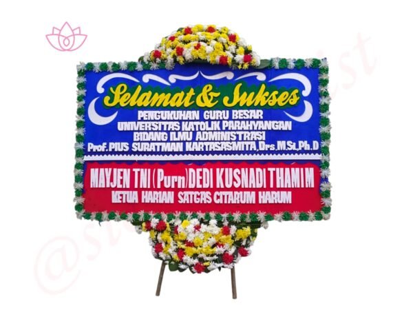 Bunga Papan Selamat dan Sukses Garut – Sierra Florist