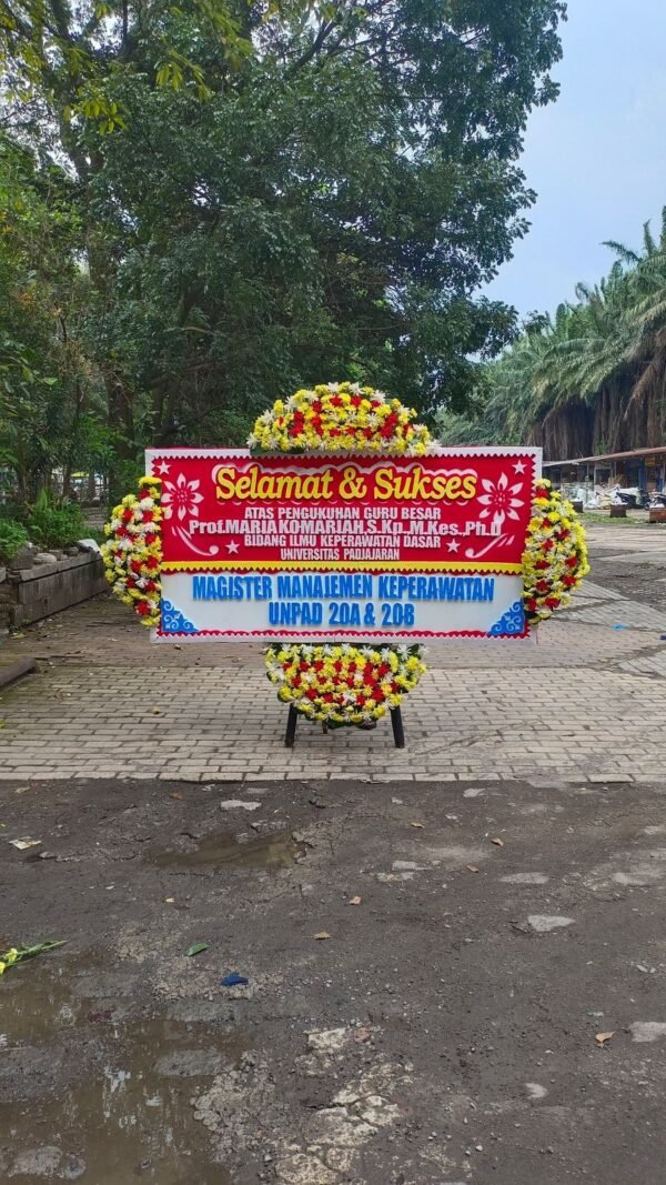 Bunga Papan Selamat Sukses 005