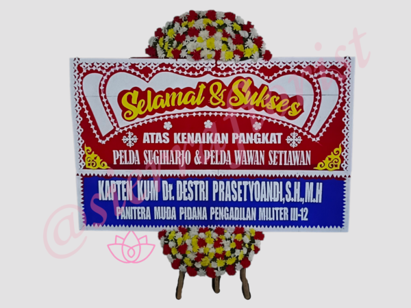 Bunga Papan Selamat dan Sukses Garut – Sierra Florist