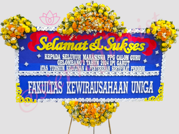 Bunga Papan Selamat & Sukses Garut 003