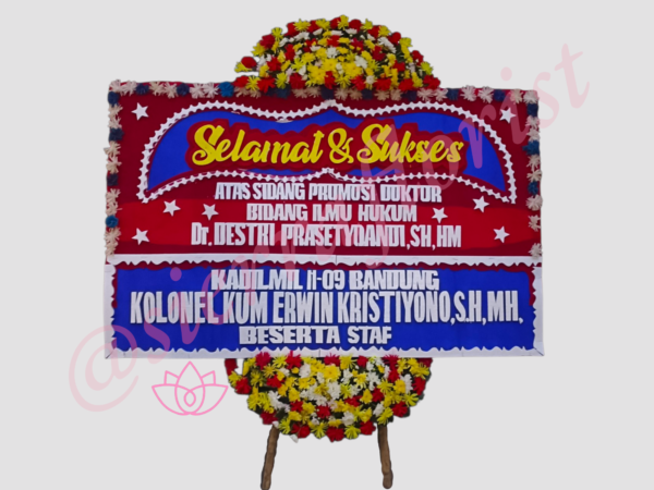 Bunga Papan Selamat dan Sukses Garut – Sierra Florist