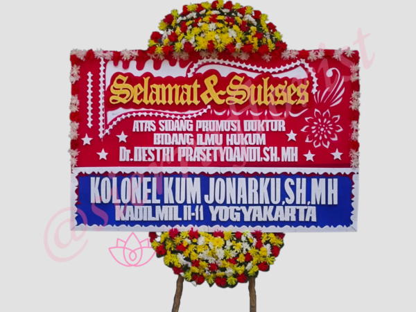 Bunga Papan Selamat dan Sukses Garut – Sierra Florist