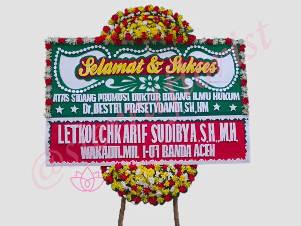 Bunga Papan Selamat dan Sukses Garut – Sierra Florist
