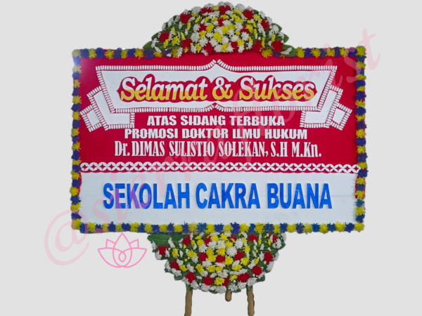 Bunga Papan Selamat dan Sukses Garut – Sierra Florist