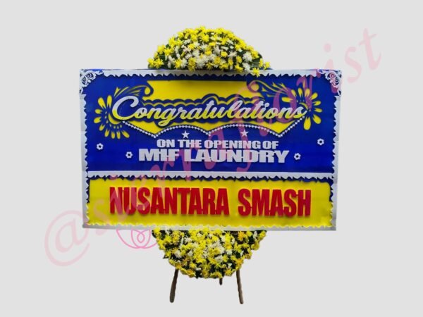 Karangan bunga papan congratulations dari Florist Garut Sierra Florist Karangan bunga papan congratulations dari Florist Garut Sierra Florist
