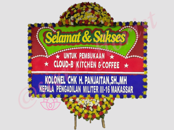 Bunga Papan Selamat dan Sukses Garut – Sierra Florist