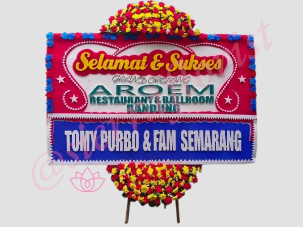 Bunga Papan Selamat dan Sukses Garut – Sierra Florist